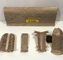 Плинтус Плинтус Ideal Comfort 55mm Дуб мокко 208 фото 1 | FLOORDEALER